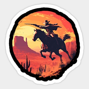 cowboy Sticker